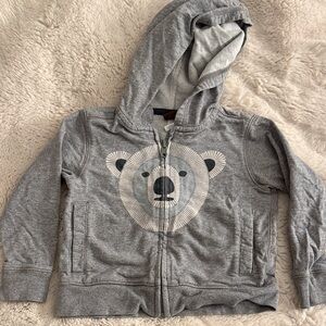 Tea Collection Polar Bear Zip Hoodie